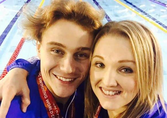Ollie Hynd and Charlotte Henshaw