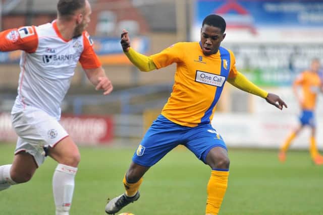 Mansfield Town v Luton Town - Skybet League Two - One Call Stadium - Saturday 23 jan 2016Mitchell Rose