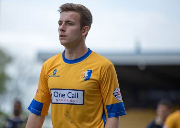 Mansfield Town V Torquay United Sky Bet League 2 Liam Marsden makes his Mansfield Debut Picture by: James Williamson
