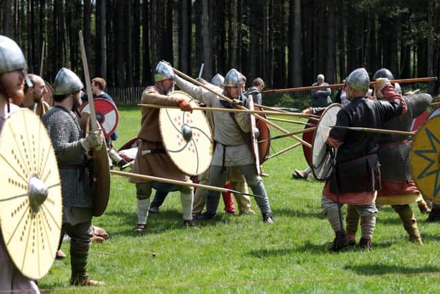 The Sherwood Pines Spring Thing at the Living History Camp, Mansfield, Notts, United Kingdom, 14th May 2016. Photo by Glenn Ashley.