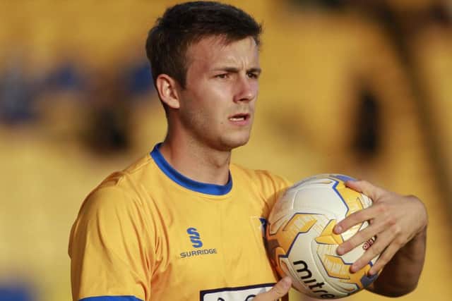 Mansfield Town Liam Marsden -Pic by: Richard Parkes