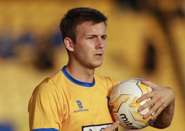 Mansfield Town Liam Marsden -Pic by: Richard Parkes