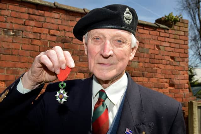 World War II veteran Ted Rutland, of Mansfield has been awarded the highest French honour, the Legion dâ¬"Honneur