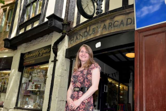 Rowena Searby-Rodgers owner of Charmingly Yours Boutique is organising monthly antique fairs in Handley Arcade