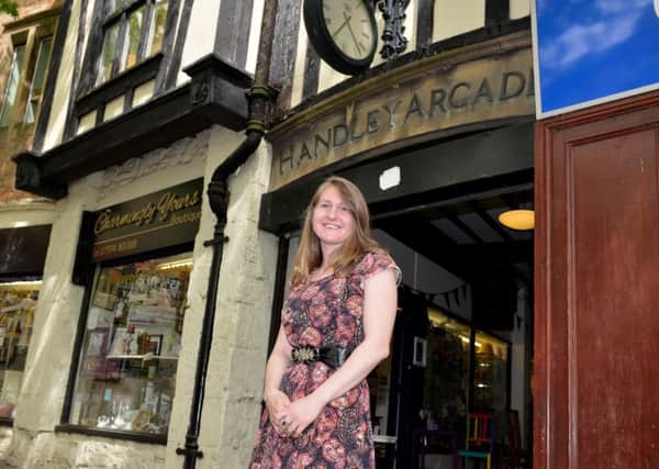 Rowena Searby-Rodgers owner of Charmingly Yours Boutique is organising monthly antique fairs in Handley Arcade
