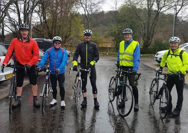 Five friends from an Annesley firm rode 500 miles through the Scottish Highlands on an epic fundraising trip