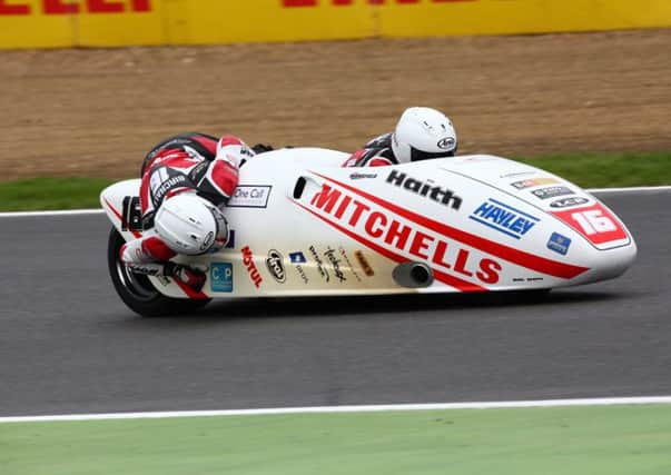 The Birchall brothers on the way to a Kent double. Picture by Dave Yeomans.