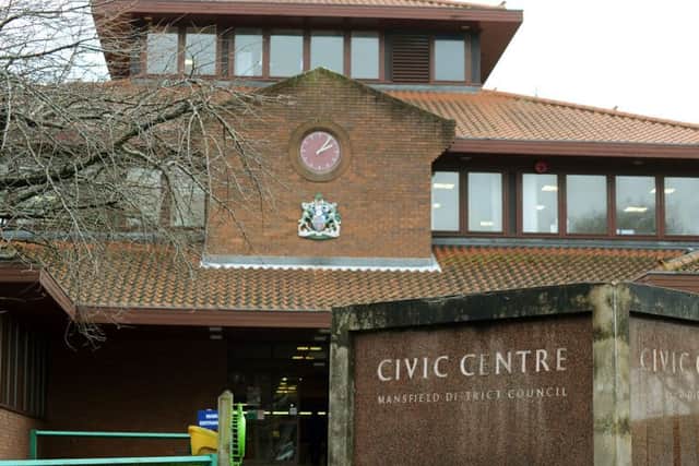 Mansfield Civic Centre.