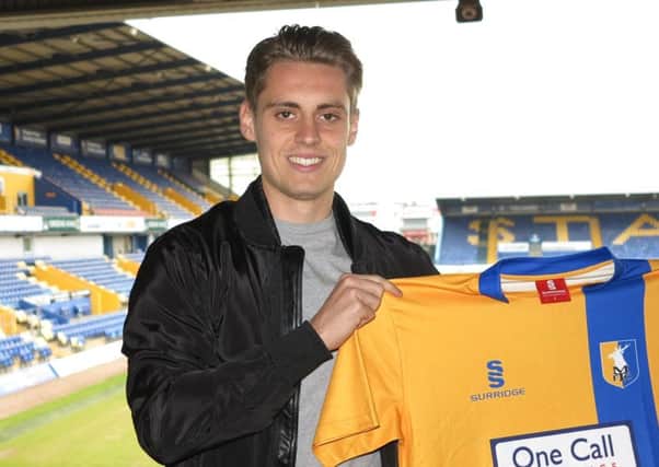 Danny Rose - hoping to bloom in a Stags shirt