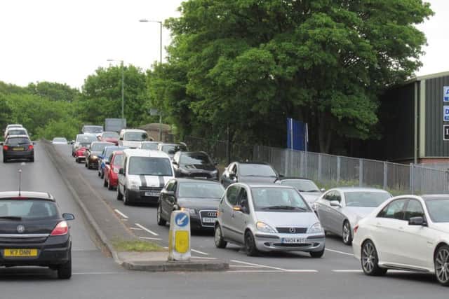 Traffic in Moor Bridge is already dense before the diversions are put in place, say critics of the council's traffic plan.