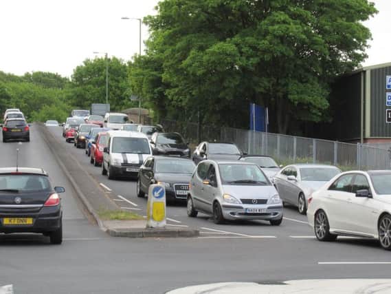 Traffic in Moor Bridge is already dense before the diversions are put in place, say critics of the council's traffic plan.