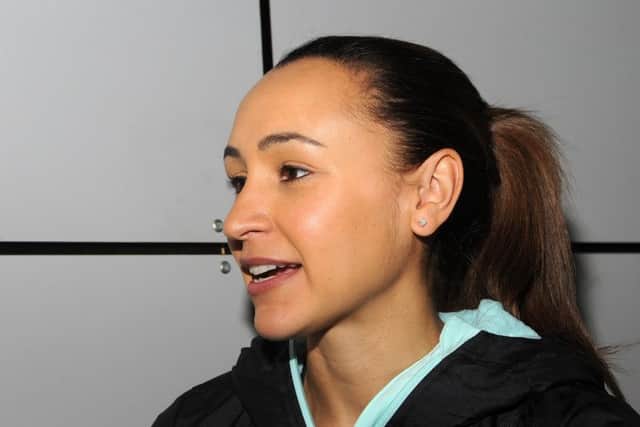 Jessica Ennis-Hill at the English Institute of Sport. Picture: Andrew Roe