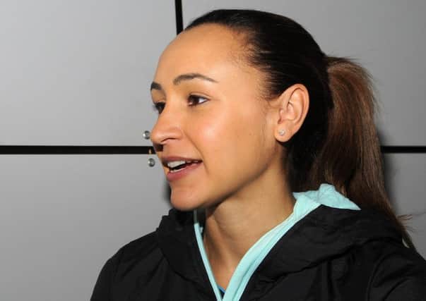 Jessica Ennis-Hill at the English Institute of Sport. Picture: Andrew Roe