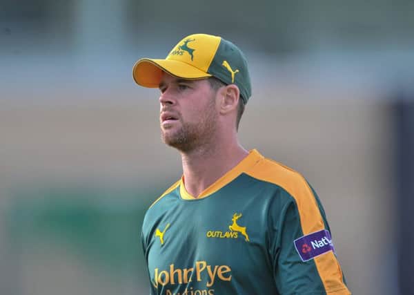 AUSSIE RULES -- Dan Christian, the Australian all-rounder who captains Notts Outlaws NatWest T20 Blast side. (PHOTO BY: Simon Trafford)