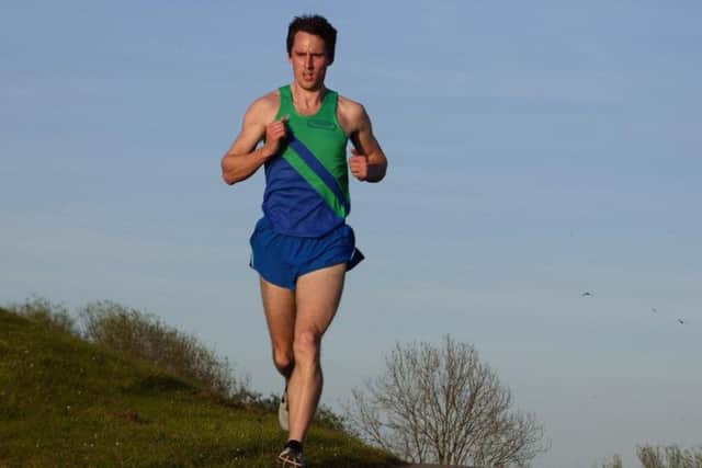 KING OF THE ROAD -- Mansfield Harrier Stuart King, who stormed home by 30 seconds in the latest Notts AAA Summer League race at Colwick Park.