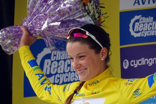 2016 aviva womens tour. Chesterfield finish line