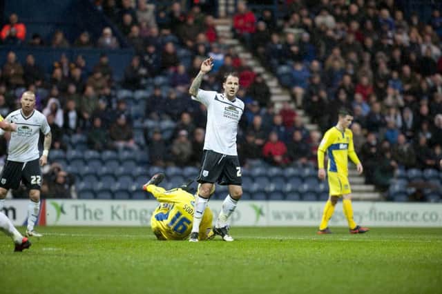 Photo Ian Robinson
Luke Foster during the Preston North End v Bury Npower League One match at Deepdale