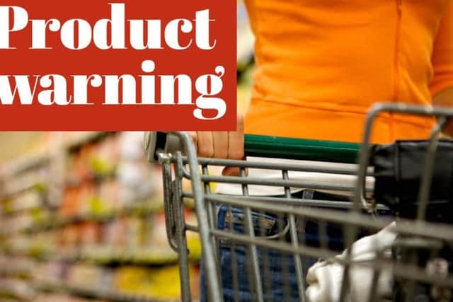 Product recall