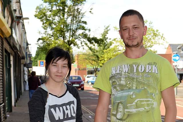 Polish couple Anna and Krystian say only a few offenders have given Shirebrook's Eastern European population a bad name.