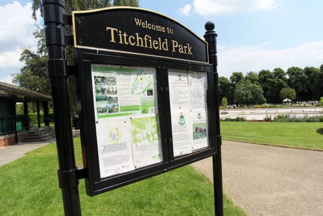 Pupils from King Edward Primary held a celebration to celebrate Titchfield Parks 100th birthday