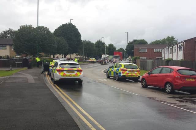A man was stabbed near Brook Close in Bulwell last night (Monday, June 28). Courtesy Nottingham Post.
