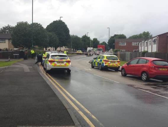 A man was stabbed near Brook Close in Bulwell last night (Monday, June 28). Courtesy Nottingham Post.