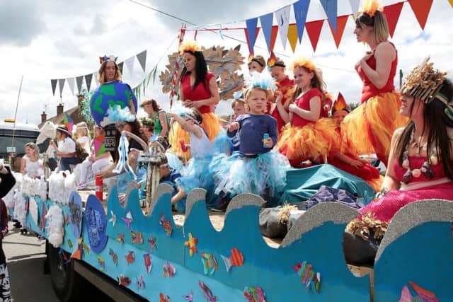 Time for the floats to be judged, United Kingdom on 3 July 2016. Photo by Glenn Ashley Photography