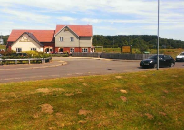 The site of the new Aldi store to be built on land at Oakleaf Close, Mansfield.