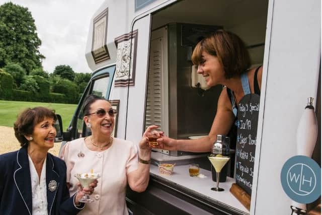 Thoresby Hall Hotel's ice-cream bar.