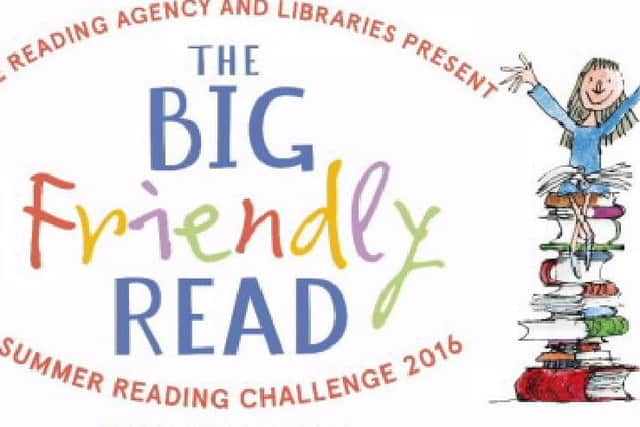 This year's summer reading challenge celebrates Roald Dahl