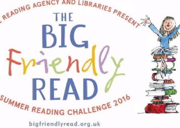 This year's summer reading challenge celebrates Roald Dahl