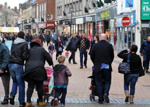 Mansfield town centre