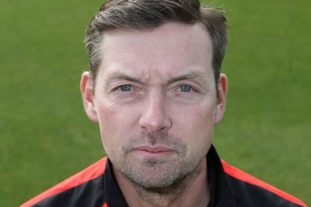IN PICTURE: Notts County Cricket Club 2016: Wayne Noon (assistant manager).STORY: SPORT LEAD: Notts County Cricket Club Team /Pen pictures for season 2016.  Trent Bridge Cricket Ground, West Bridgford, Nottingham.PHOTOGRAPHER: MARK FEAR
