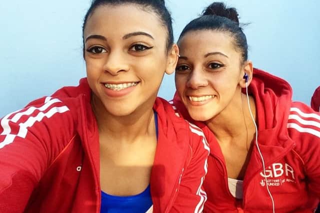 Ellie and Becky Downie