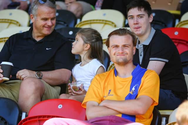 Mansfield Town's - Pic Chris Holloway
