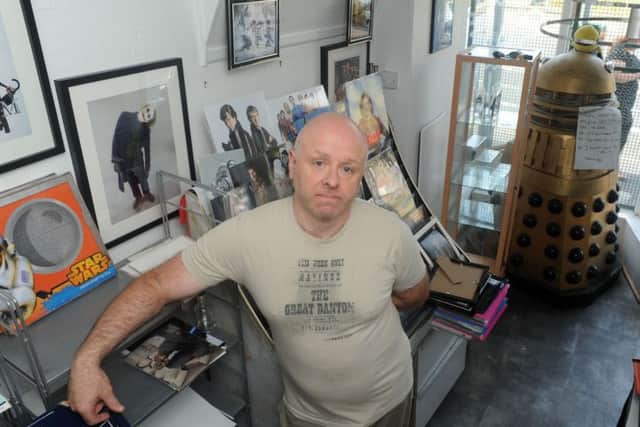 Sci-Fi Toy Shop owner John Hadlow has branded theives 'low-life scum' after his shop was broken into, and numerous collectibles were stolen.