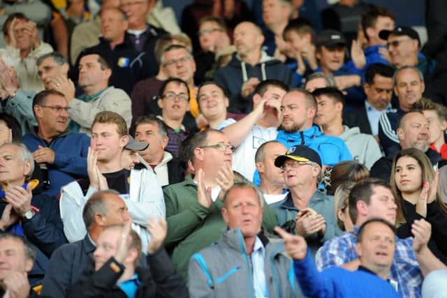 Mansfield Town v Blackburn Rovers.