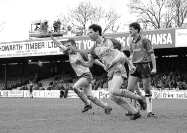 1992 York v Stags Paul Holland and Steve Wilkinson