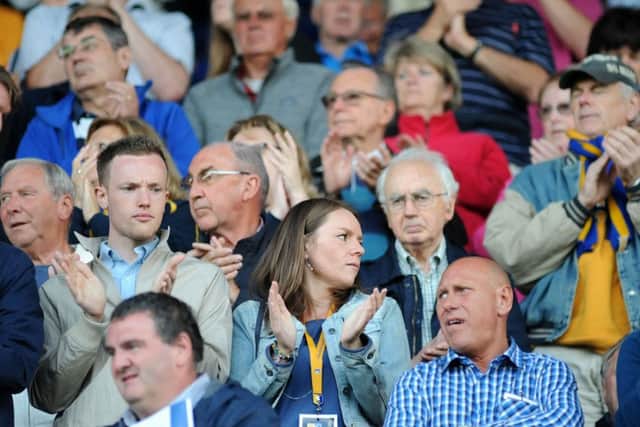 Stags v Yeovil. Fans gallery.