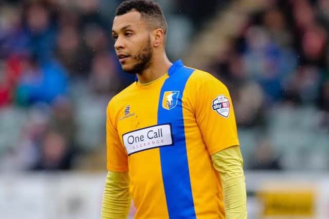 Mansfield Town's Matt Green - Pic by Chris Holloway