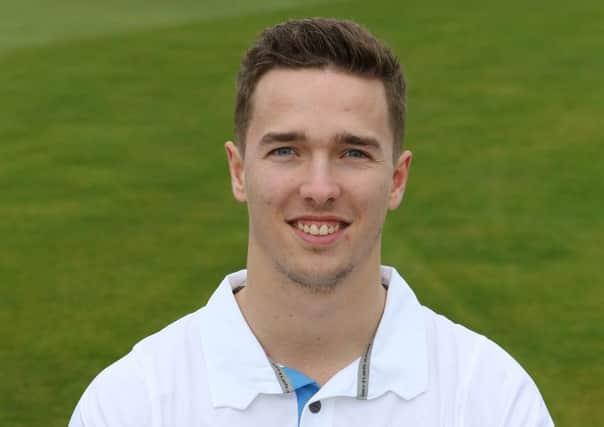 NEW CONTRACT -- for exciting Derbyshire prospect Will Davis.