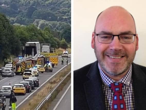 Head Teacher Ian Perry has been named as the victim of a fatal motorcycle crash. (Image: Twitter/Sherwood Junior School).