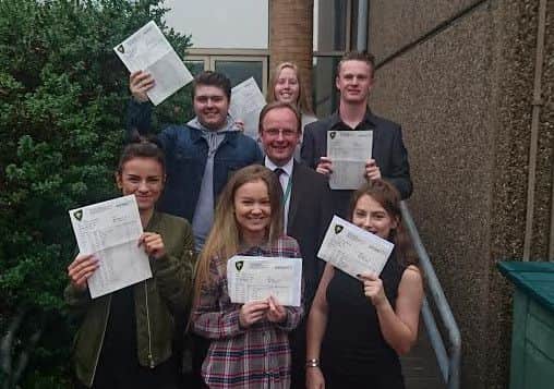 Brunts' GCSE students