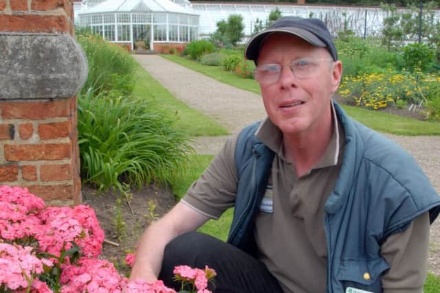 Chris Margrave, head gardener at Clumber Park.