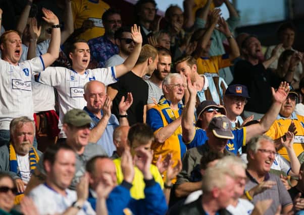 Mansfield Town's  - Pic by Chris Holloway