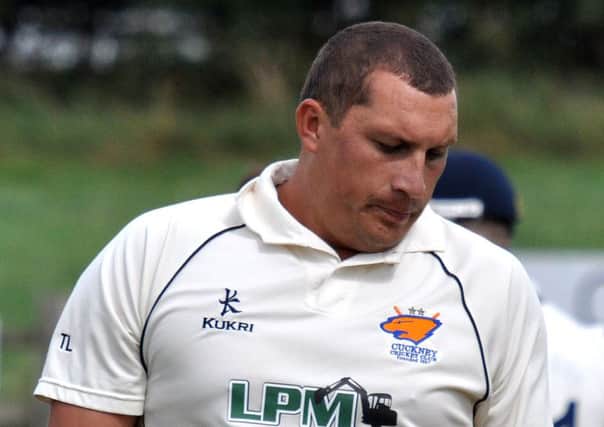 AUSSIE RULES -- Australian bowler Trent Lawford had taken five wickets for leaders Cuckney when rain halted their latest match.