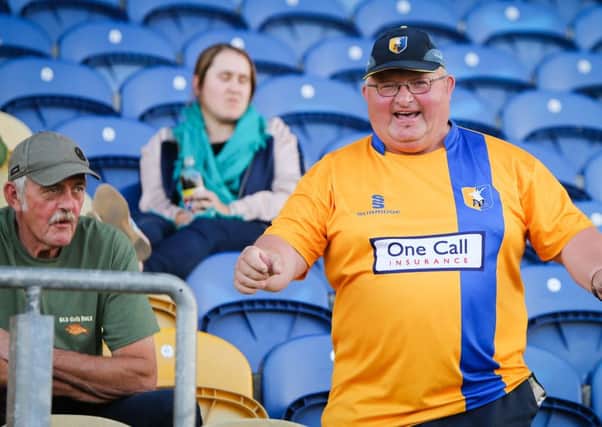 Mansfield Town's  - Pic Chris Holloway