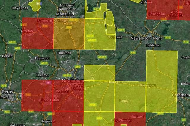 Fracking applications in Mansfield and Ashfield.