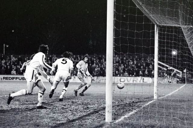 1975 Stags v Cambridge league match Ray Clarke