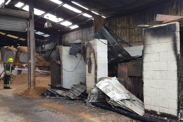 The fire at a Blidworth wood processing plant has been extinguished and investigations continue.